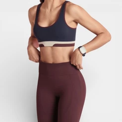Top Esportivo Lupo LSport Seamless Dupla Face - Marinho e Vinho