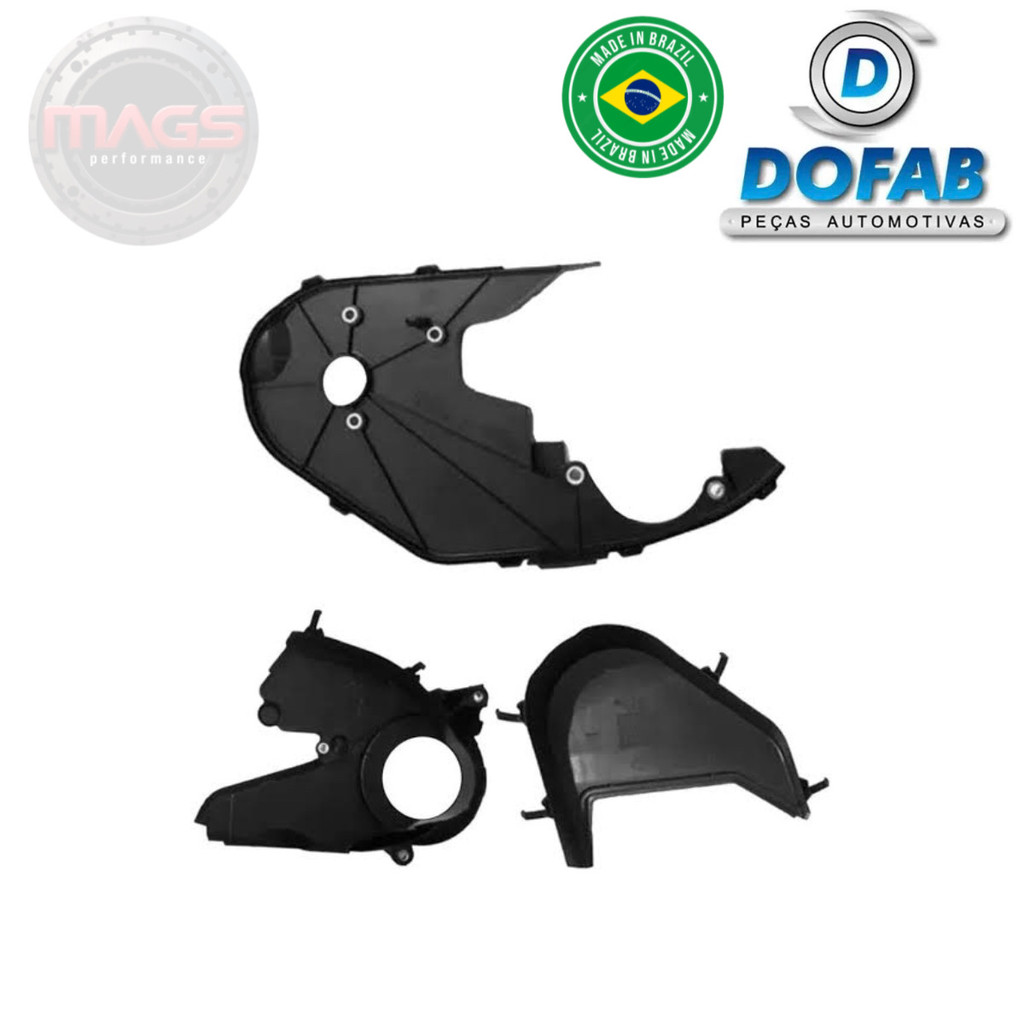Kit Capa Cobertura Correia Dentada Fox / Gol / Saveiro / Voyage / Polo / 1.0 / 1