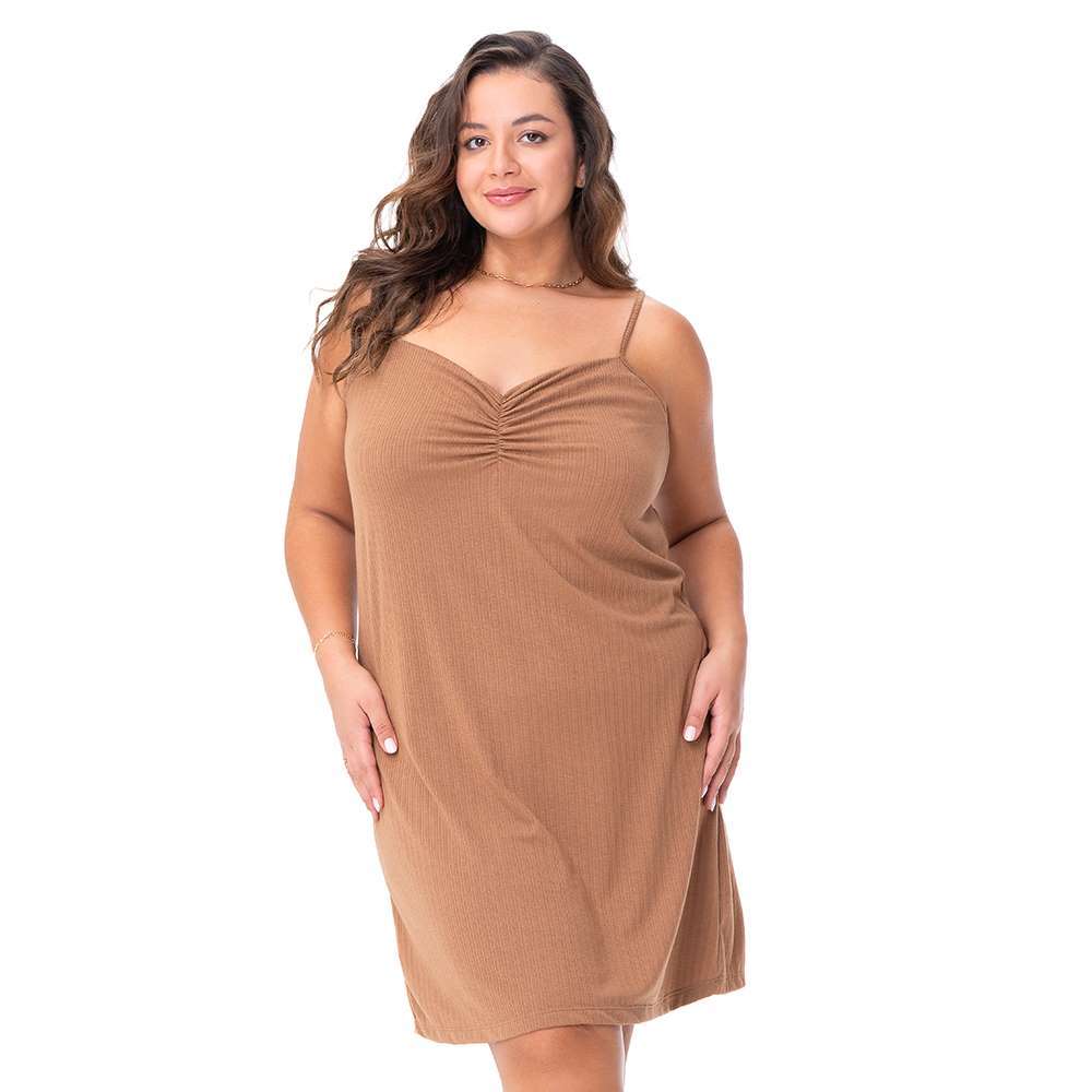 Imagem Camisola de Alças Capuccino Plus Size