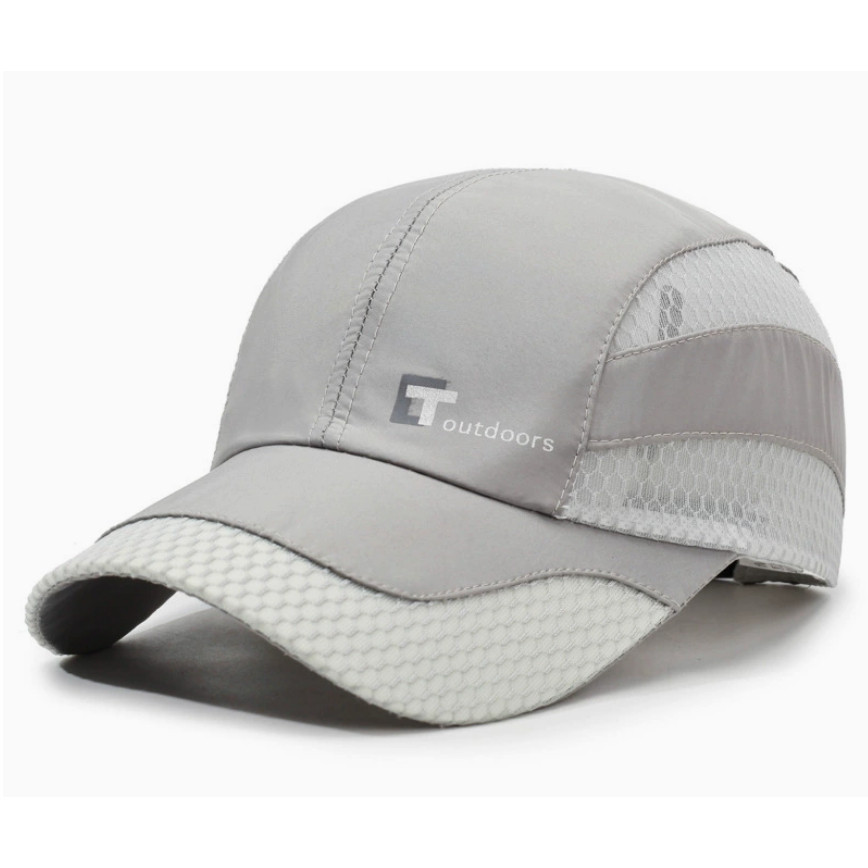 Boné Tactel de Beisebol Unissex com Proteção Solar UV e Secagem Rápida Outdoors em Oferta na Shopee