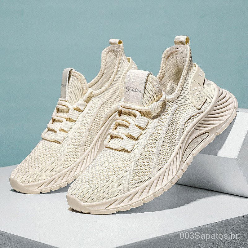Tênis Femininos Casuais Esportivos da Nova Coleção de Primavera, Atacado, Fábrica Transfronteiriça, Tênis Femininos Flyk