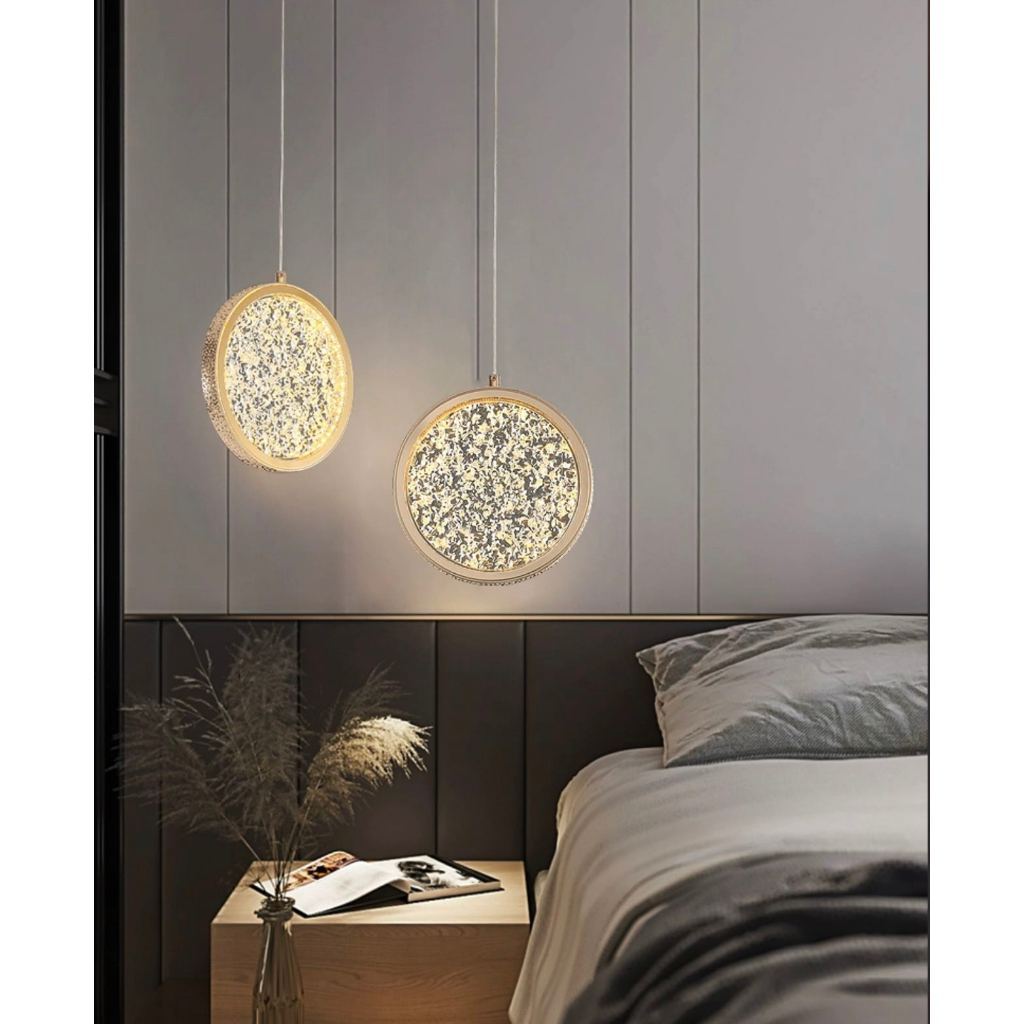 Luminaria Lustre Pendente Led Teto Moderno Bivolt 100V/240V|Lustre de restaurante, mesa de jantar, linha longa, nórdico
