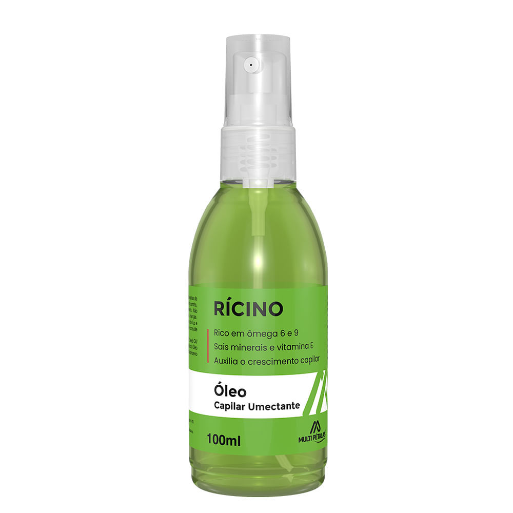 Óleo Capilar Umectante Pétalas Rícino 100ml