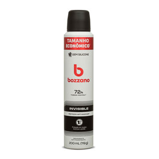 Desodorante Aerossol Bozzano Invisible 200ml em Oferta na Shopee