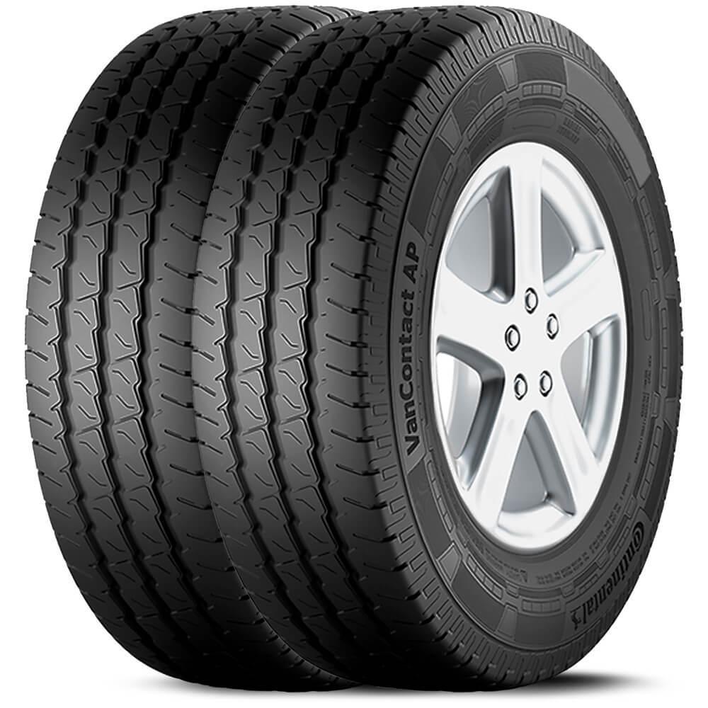 Kit 2 Pneu Continental 195/75r16 107/105r 8pr Vancontact Ap em Oferta na Shopee