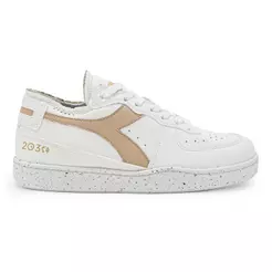 Tênis Casual Unissex Diadora Mi Basket Row Cut 2030 Branco