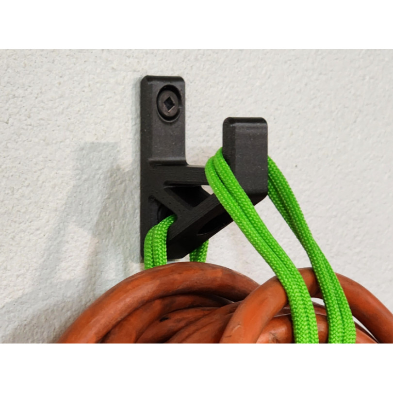 kit 3 Gancho de Parede Ultra Reforçado - Suporte para Mangueiras, Cabos e Ferramentas em Oferta na Shopee