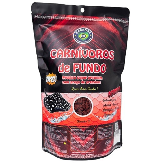 Ração Maramar Carnívoros De Fundo Bag 1000g Pellet P