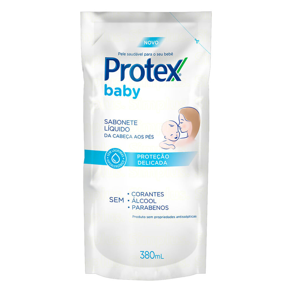 Sabonete Líquido Protex Baby Proteção Delicada Refil 380ml em Oferta na Shopee