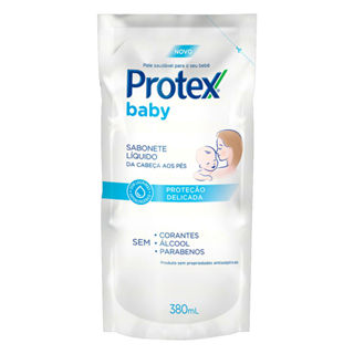 Sabonete Líquido Protex Baby Proteção Delicada Refil 380ml em Oferta na Shopee
