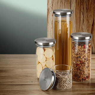 Kit Potes de Vidro Porta Mantimentos Herméticos Electrolux em Oferta na Shopee