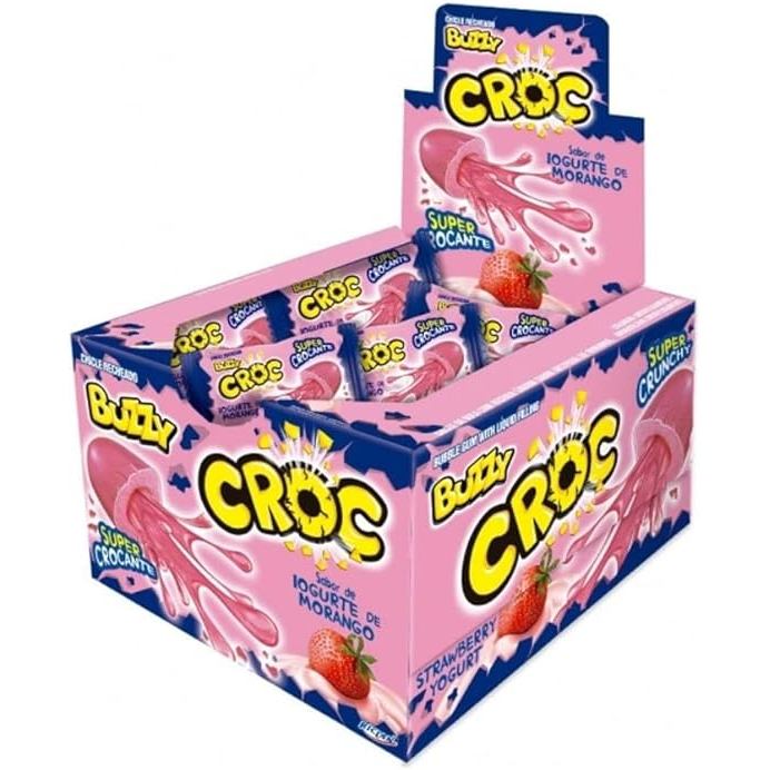Chicle Croc 172g Iogurte/Morango