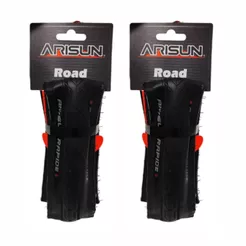 Par de Pneu Arisun Rapide Road Speed 700x28 Kevlar 60 Tpi