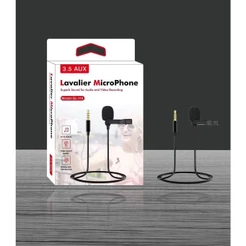 Microfone De Lapela Profissional Computador Youtuber Câmera