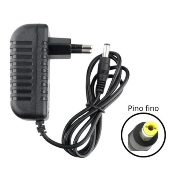 Fonte Carregador 9v P/ Caixa De Som Lenoxx Trc-5570 / Trc-5578 e outros modelos Amvox 9v C/ NF