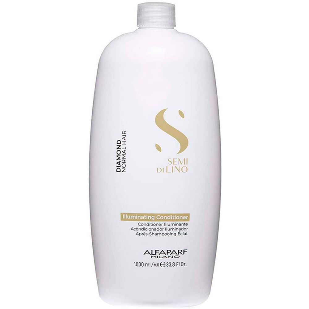 Condicionador Alfaparf Semi Di Lino Illuminating 1L em Oferta na Shopee