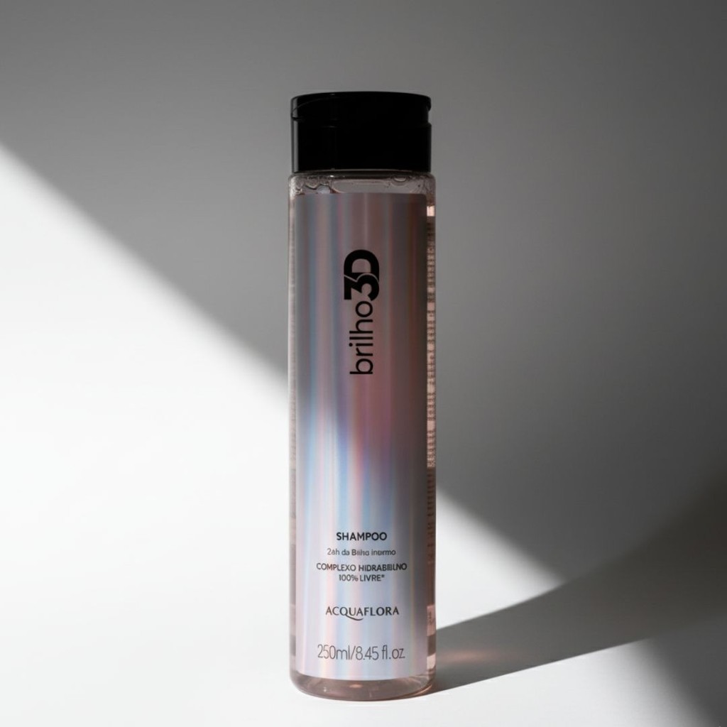 Shampoo Brilho 3D 250ml Acquaflora