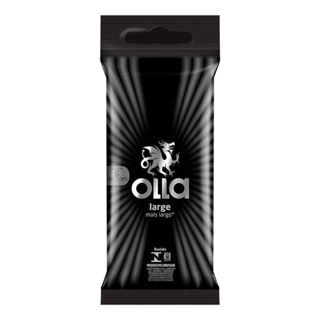Preservativo Olla Large 6 Unidades em Oferta na Shopee