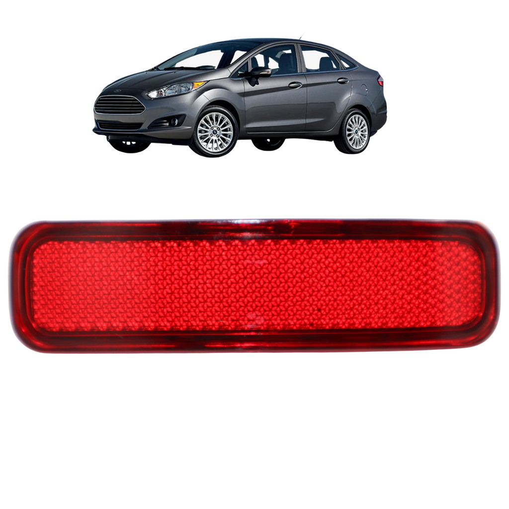Refletor Olho De Gato Parachoque Traseiro Fiesta Sedan 2010 A 2014 Direito