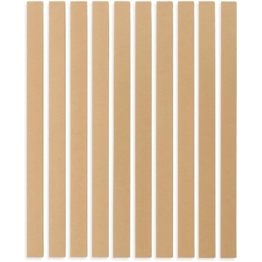 Kit 10 Ripas 5x100 em MDF cru 6mm Painel SHIPLAP ripado