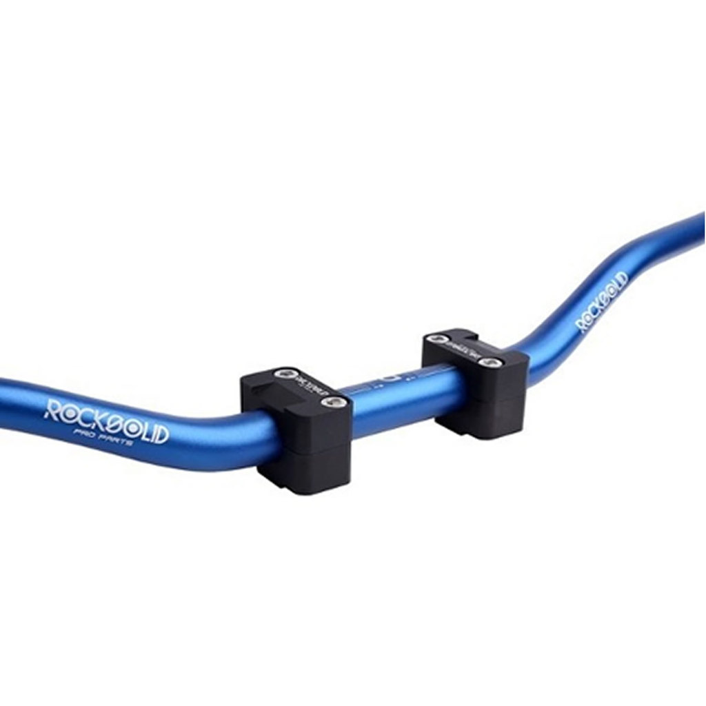 Guidão RockSolid Super Fat Bar [Baixo] + Adaptador Bros/XRE/Lander/Tenere/Xtz