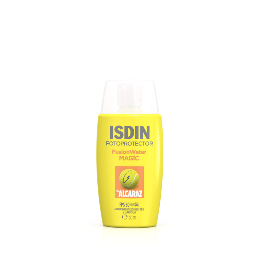Protetor Solar Fusion Water Magic FPS 50 Isdin 50ml