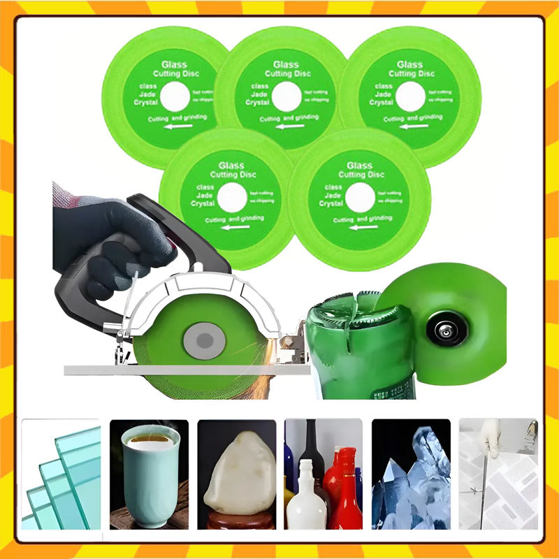 Kit 1/3/5 Discos Diamantado 100mm p/ Cerâmica/Vidro/Porcelanato Areia 15mm c/ Anel 20mm em Oferta na Shopee