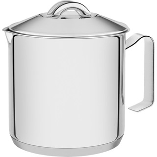 Fervedor Tramontina Inox C/ Tampa Fundo Triplo Solar 14cm 2L em Oferta na Shopee