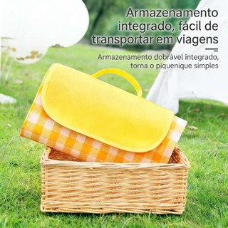 Tapete de Picnic Portátil 200×200cm em Oxford, para Praia e Ar Livre. Promoção de Abertura!