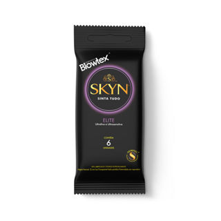 Preservativo Blowtex Skyn Elite 6 Unidades em Oferta na Shopee