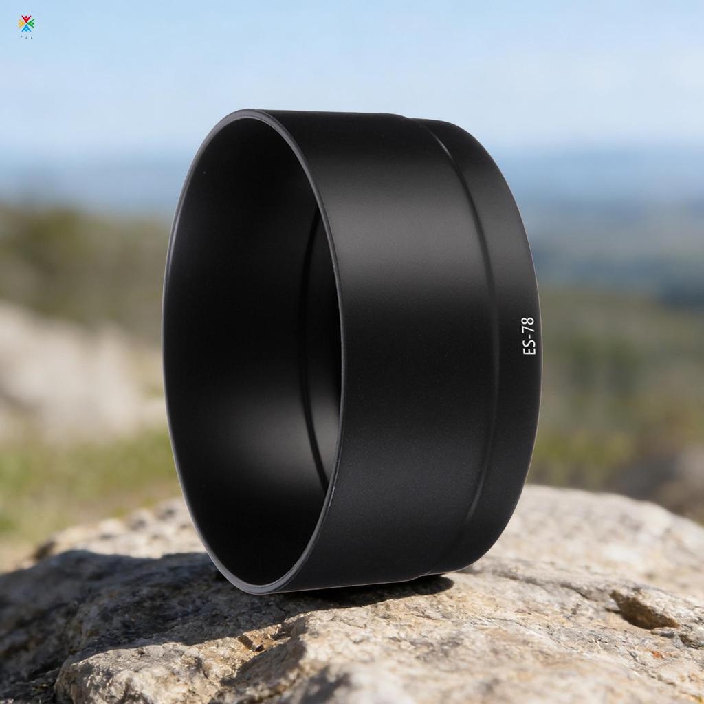 ES-78 Capa De Lente Para Canon 50mm F/1.2 72mm Pára-Sol Acessório Antirreflexo Fotografia Ao Ar Livre