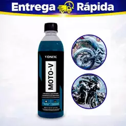 Moto-V Shampoo para Lavar Motos Concentrado Vonixx 500ml