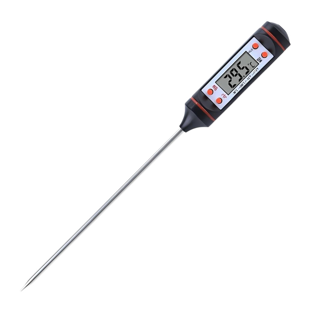 Termometro Culinario Tipo Espeto Digital De Cozinha Para Velas E Multiuso Medidor De Temperatura