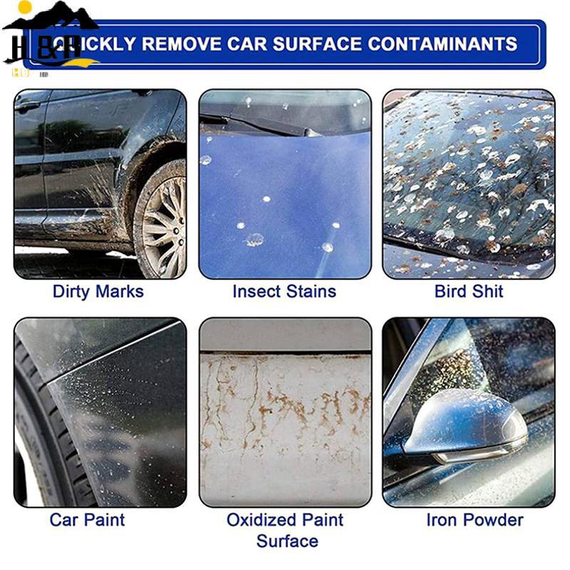 [H & B] Barra Mágica Toalha De Lavagem De Argila Ferramentas Limpeza Cuidados Automotivos Carro Microfibra Pano Limpo Po