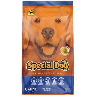 Alimento Special Dog Premium Cães Adulto De Todos Os Tamanhos Sabor Carne De 10kg em Oferta na Shopee