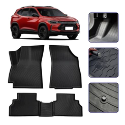 Tapete 3D Tipo Bandeja com Borda Elevada para Tracker 2019 20 21 22 23 24 25 26 Jogo Premium