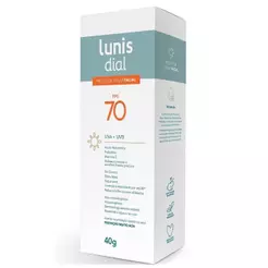 PROTETOR SOLAR LUNIS DIAL 40GR FPS70 FACIAL