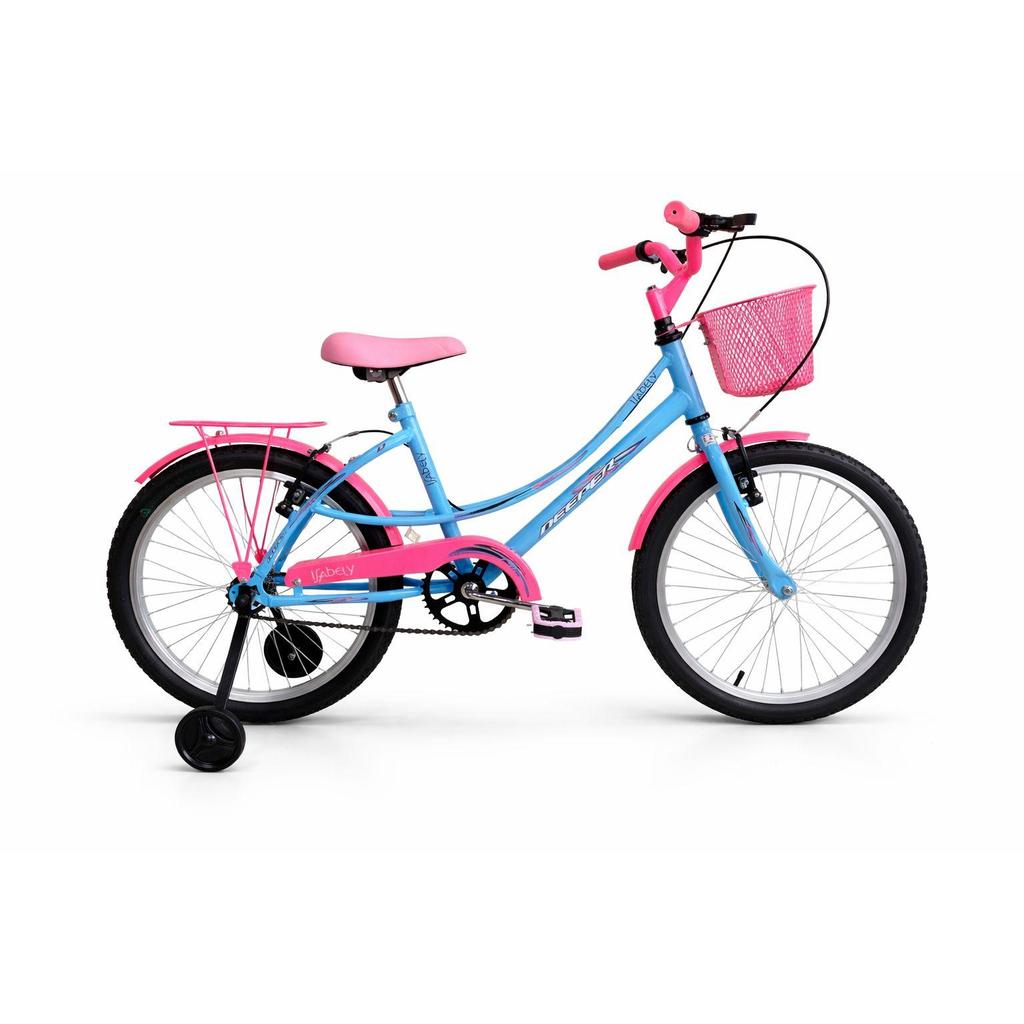 Bicicleta Feminina Aro 20 Deeper Rosa-azul Isabely