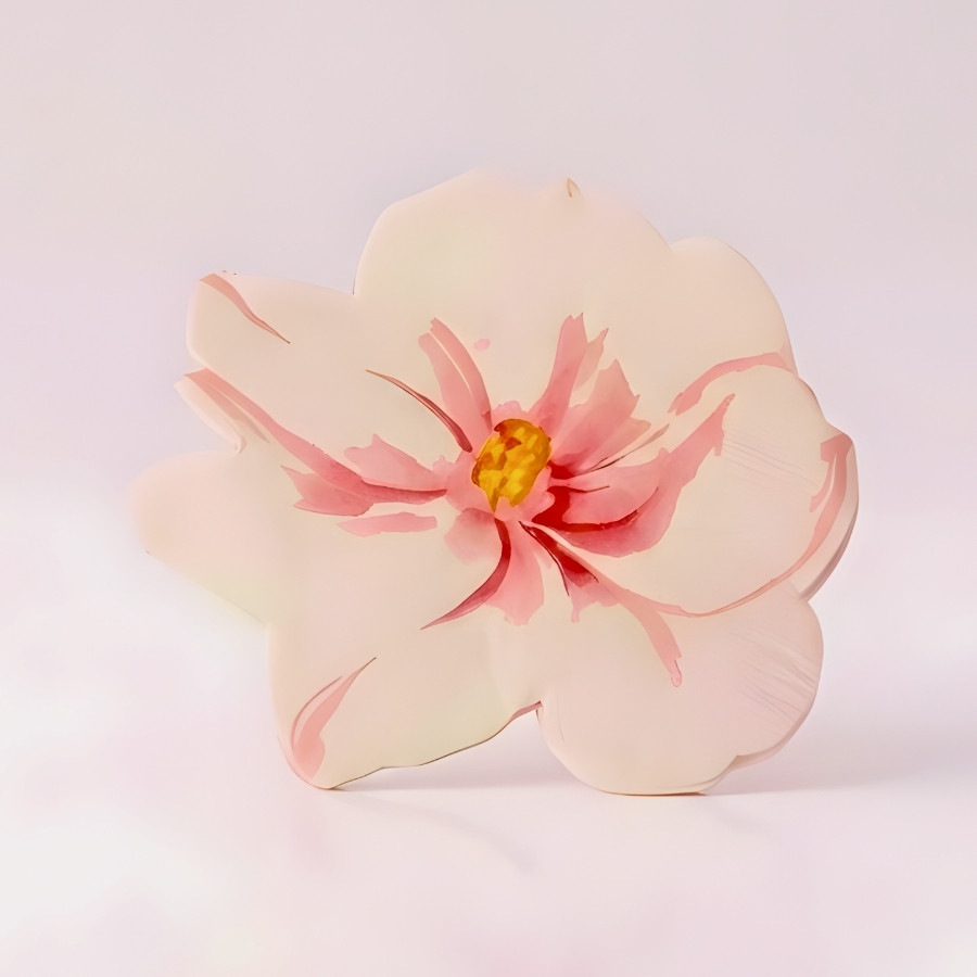 Guardanapo de Papel - Flor Rosa - 16,5x15cm - 20 unidades - Rizzo