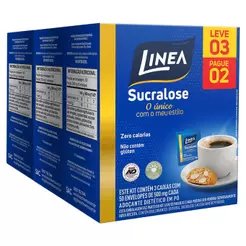 ADOÇANTE LINEA SUCRALOSE LEVE 3 PAGUE 2