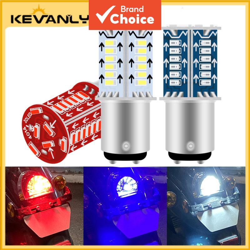  KEVANLY 1 unidade de luz intermitente de motocicleta 1157w pisca-pisca luz de freio BAY15D 12V 30SMD