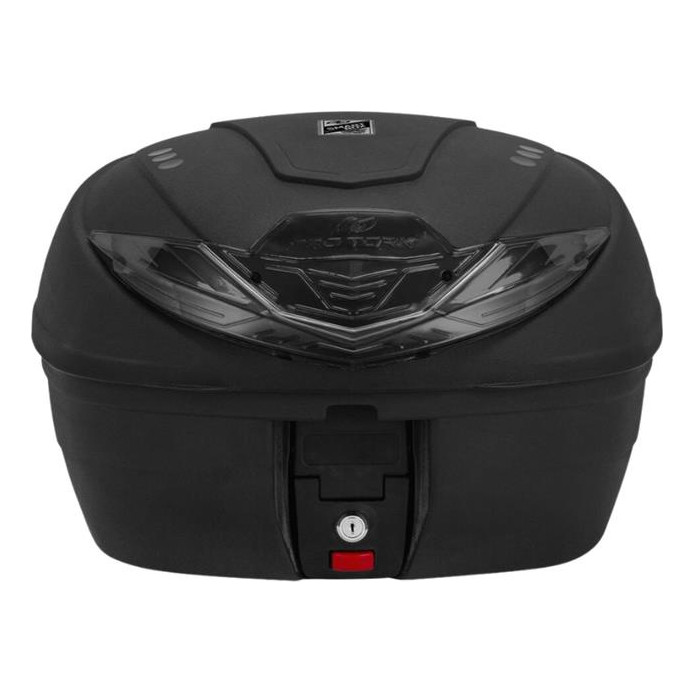 Bau Para Moto Bauleto Pro Tork 35 Litros fumê Para Todas As Motos