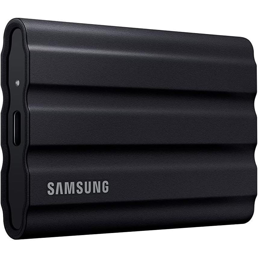 SAMSUNG T7 Shield 2TB, SSD Portátil, até 1050MB/s, USB 3.2 Gen2, Resistente, IP65 à Água e Poeira, para Fotógrafos, Cria