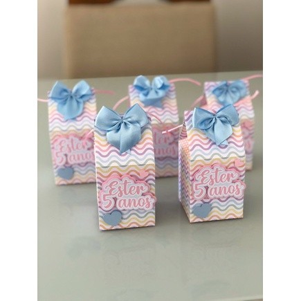 Caixinhas personalizadas, milk, cone e sushi, lembrancinhas, decoração Kit de festa aniversário Candy collor