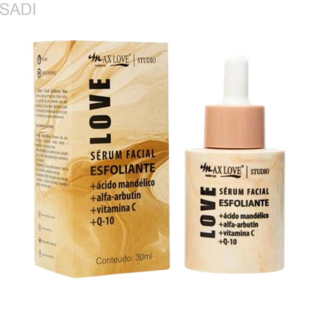 (V)✨ Sérum Facial Esfoliante Max Love – Renovação, Limpeza e Pele Uniforme9JNZ