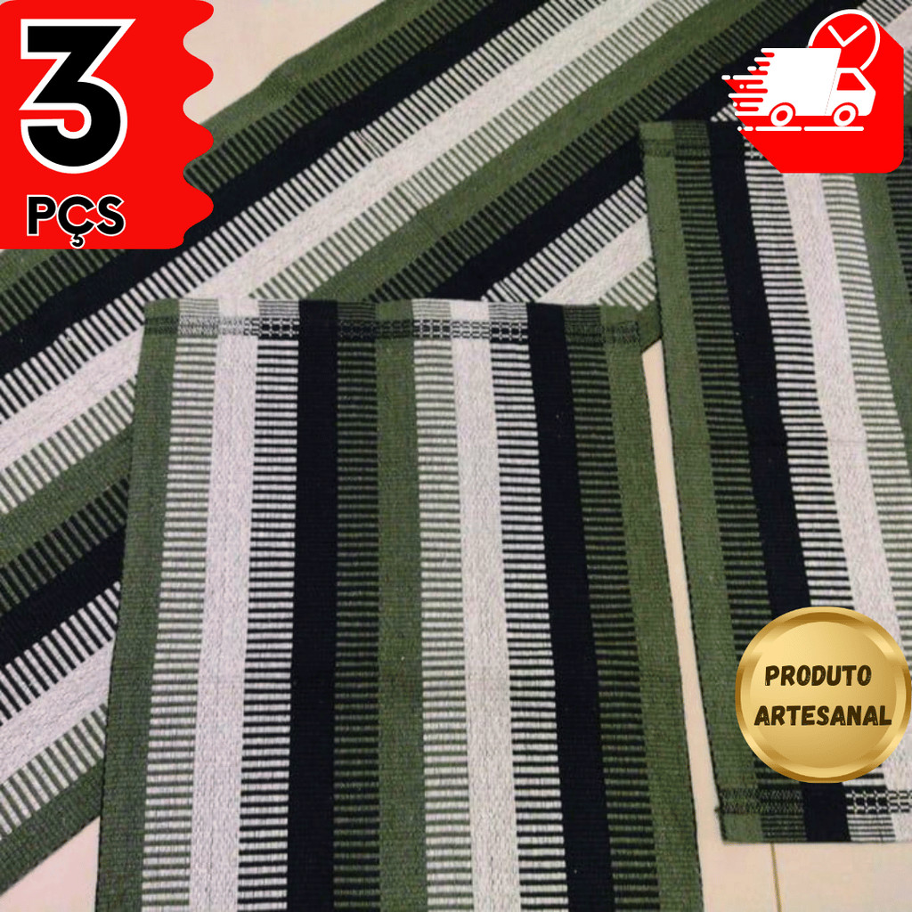 OBS: ANÚNCIO NOVO kit Passadeira Cozinha 1,40 x 0,48 Linha ZURICH, 50 jogo vendido no anúncio antigo