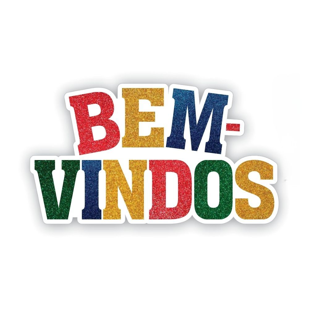 Painel Decorativo em EVA - Bem-Vindos - 30,5x54cm - 1 unidade - Rizzo em Oferta na Shopee