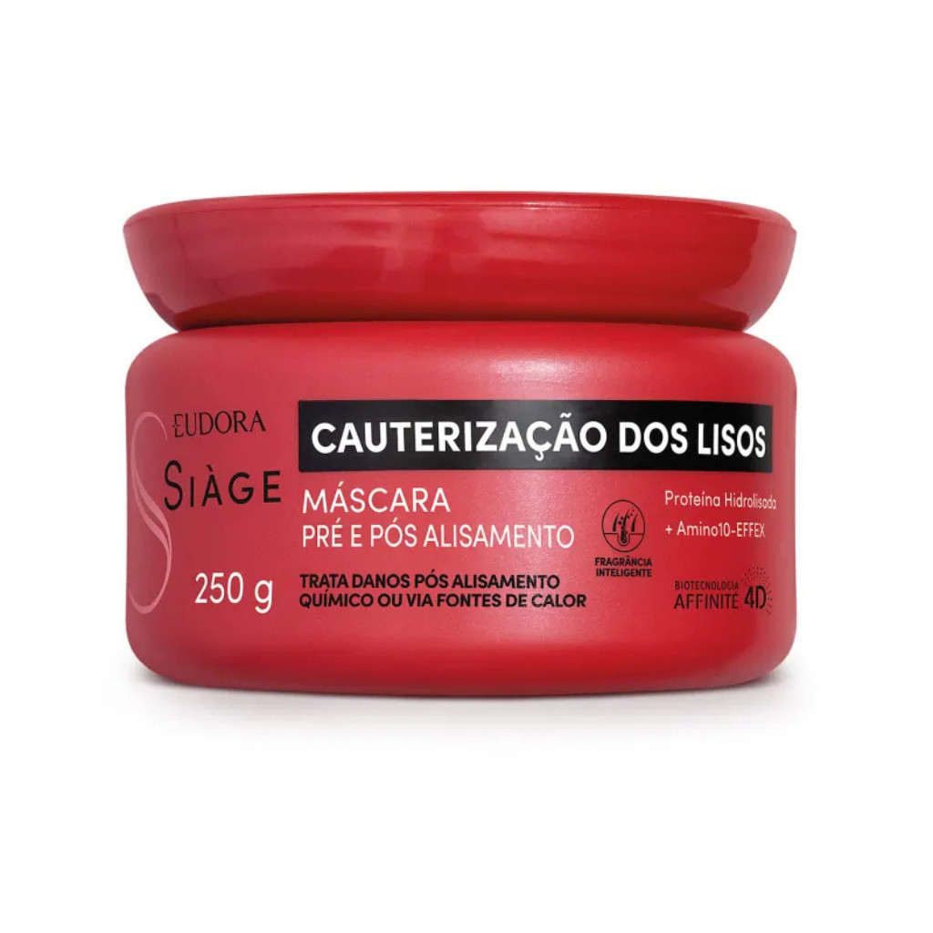 Siáge Máscara Capilar Cauterização Dos Lisos 250g Produto Original
