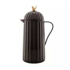 Garrafa Térmica Wolff Bird de Plástico Preta 1L