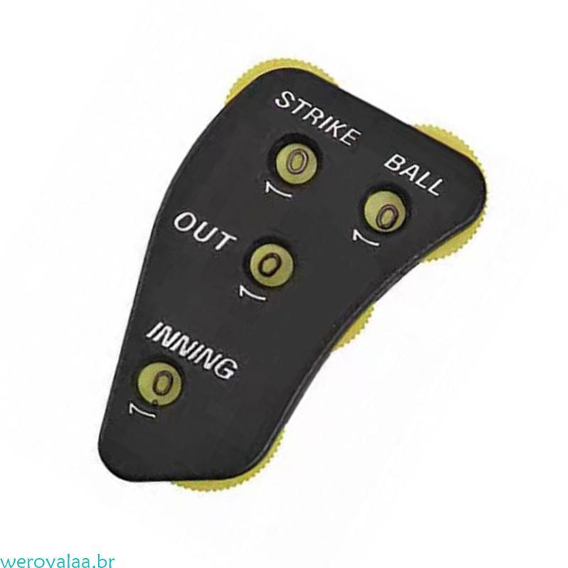 Indicador Árbitro Weroyal Clickers Beisebol 4 Umpire Fáceis Usar